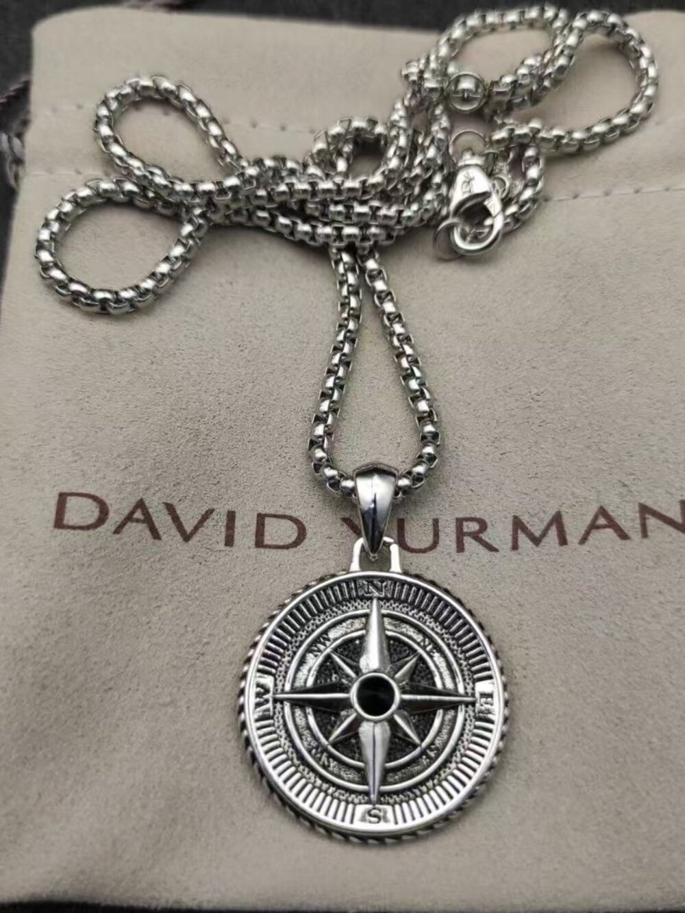 David Yurman Compass Necklace